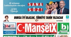 MansetX Gazetesi 'nin 12. yıl 333. Nisan Bursa ve Ankara sayıları sizlerle