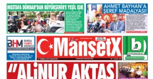 ManşetX Gazetesi'nin 12. yıl Ankara ve Bursa'nın 335. Temmuz sayıları çıktı.