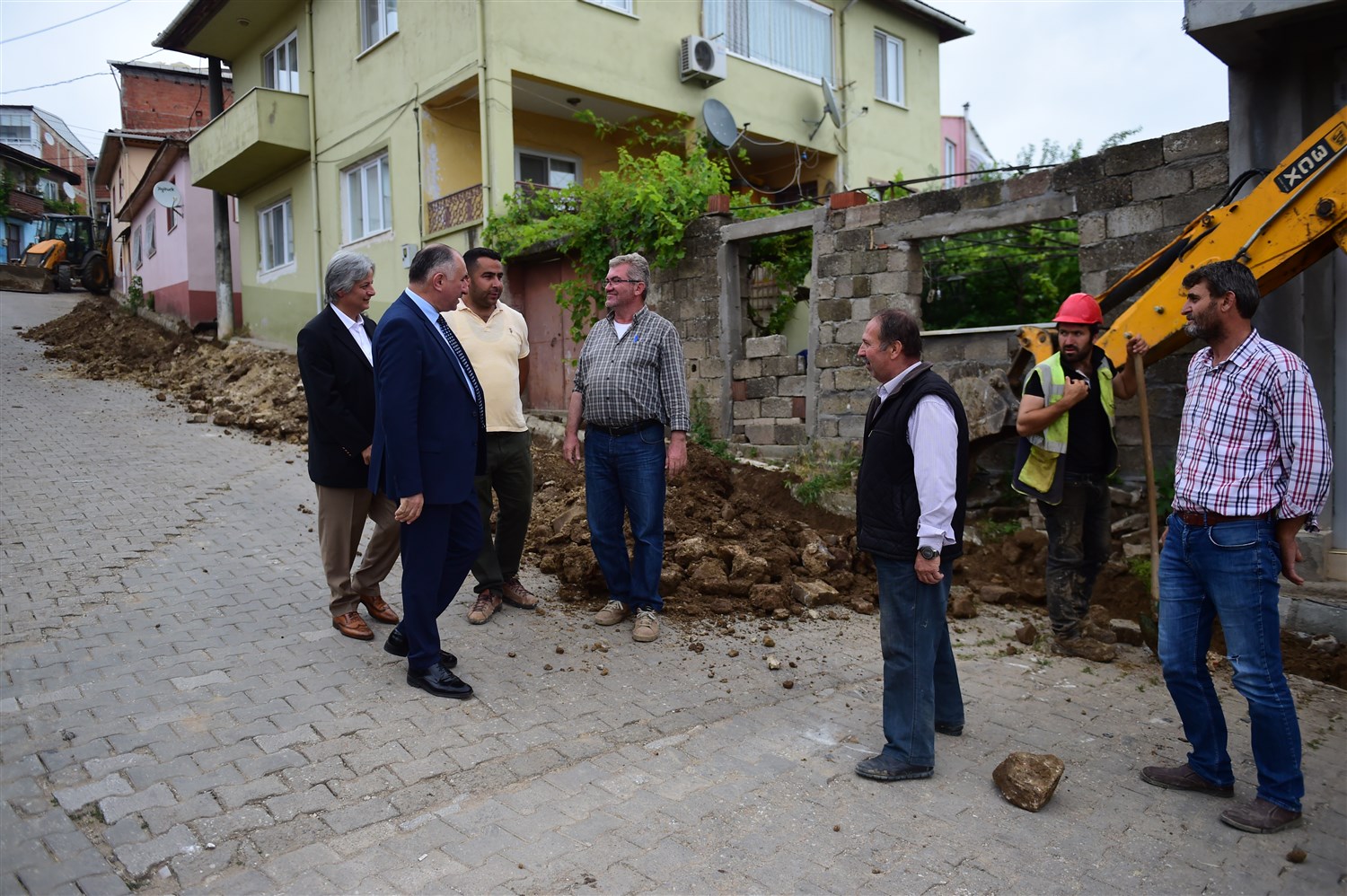 DOĞALGAZ ÇALIŞMALARI YENİKÖY MAHALLESİNDE BAŞLADI