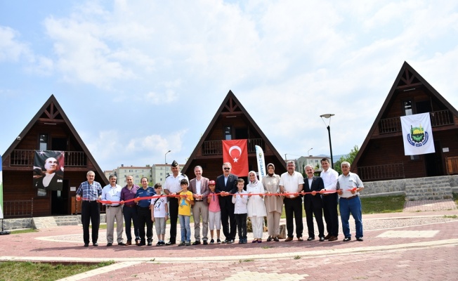 Dostum Bongalov Evleri Törenle Açıldı