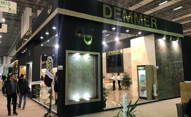 DEMMER MERMER, YENİ NESİL ÜRÜNLERİYLE MARBLE İZMİR FUARI'NDA YERİNİ ALDI