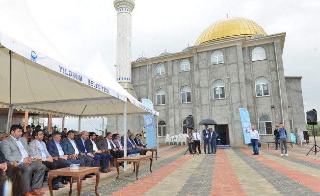 HAZRETİ ALİ CAMİ İBADETE AÇILDI