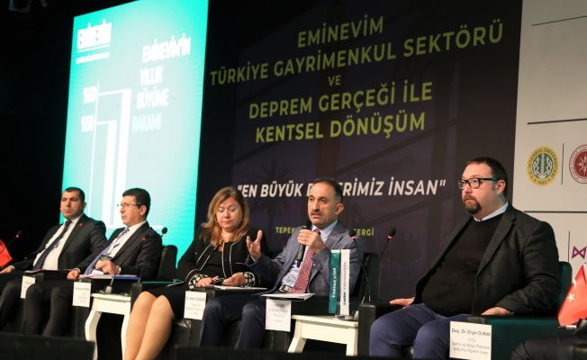 EMİNEVİM DÜZENLEDİĞİ SEMPOZYUMLA KENTSEL DÖNÜŞÜM MODELİNİ TANITTI