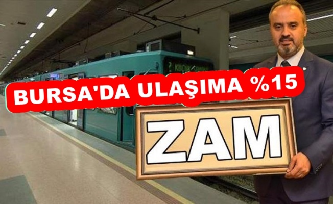 BURSA'DAKİ ULAŞIM ZAMINA HALK TEPKİLİ!