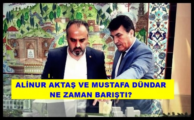 ALİNUR AKTAŞ VE MUSTAFA DÜNDAR NE ZAMAN BARIŞTI?