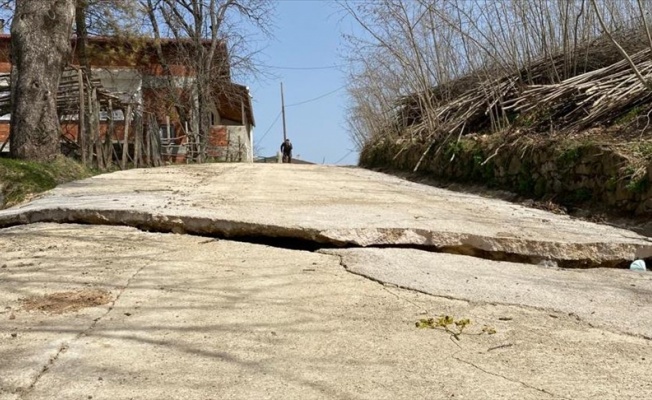 Ordu'da heyelanlar sonucu 168 konut için nakil kararı verildi