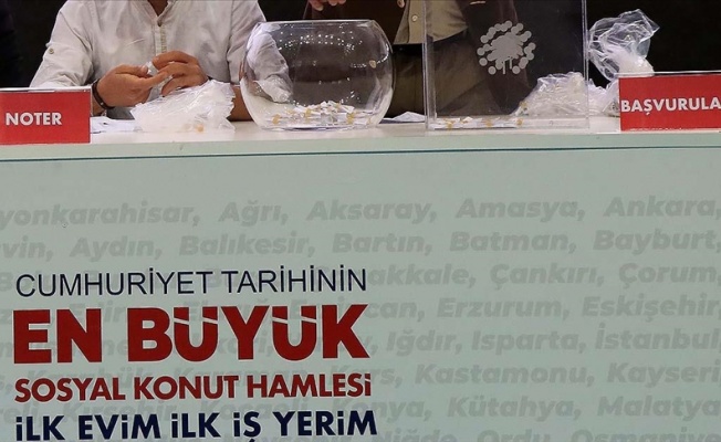 "İlk Evim, İlk İş Yerim" projesinin 3. etap kuraları başladı