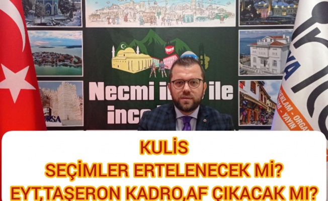 GAZETECİ NECMİ İNCE ANKARA'DAKİ KULİS BİLGİLERİNİ DEĞERLENDİRDİ