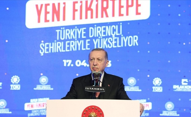 Cumhurbaşkanı Erdoğan: İstanbul'un Avrupa ve Anadolu Yakası'nda 500 bin konutluk uydu kentler planlıyoruz