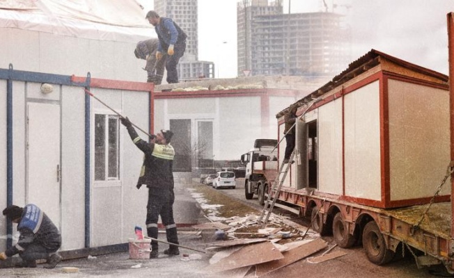 Altındağ Belediyesi’nden Depremzedelere Prefabrik Ev Desteği