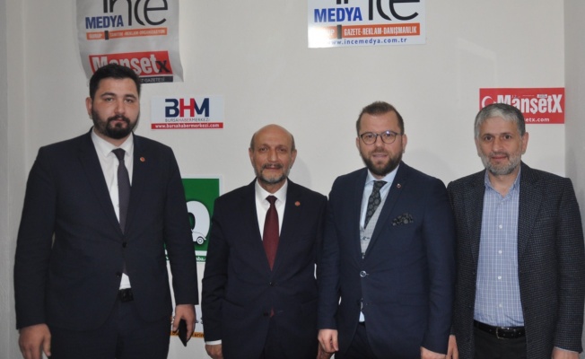 CHP BURSA MİLLETVEKİLİ ADAYI MEHMET ATMACA'DAN İNCE MEDYA GRUP'A ZİYARET