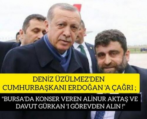 DENİZ ÜZÜLMEZ'DEN CUMHURBAŞKANI ERDOĞAN 'A ÇAĞRI!