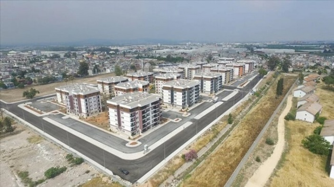 Mersin'de kentsel dönüşüm kapsamında 142 dönümlük bir mahalle yenilendi