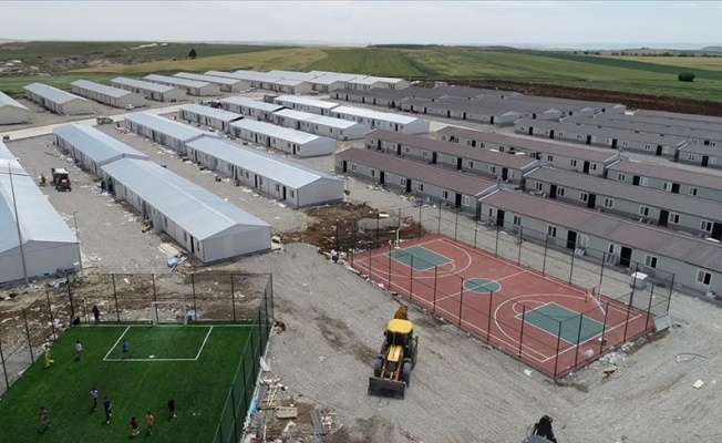 Adıyaman'da 2 bin 500 prefabrik konutun yapımı tamamlandı