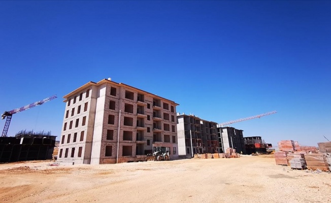 Adıyaman'da deprem konutları yükselmeye devam ediyor