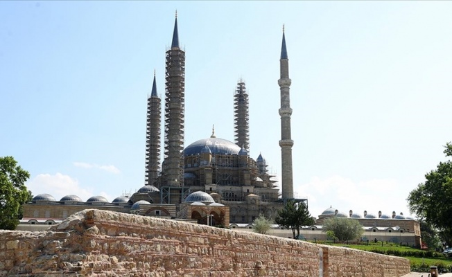 Selimiye Camisi'nin restorasyonunda, dönemin inşaat teknolojisine ait yeni bilgilere ulaşıldı