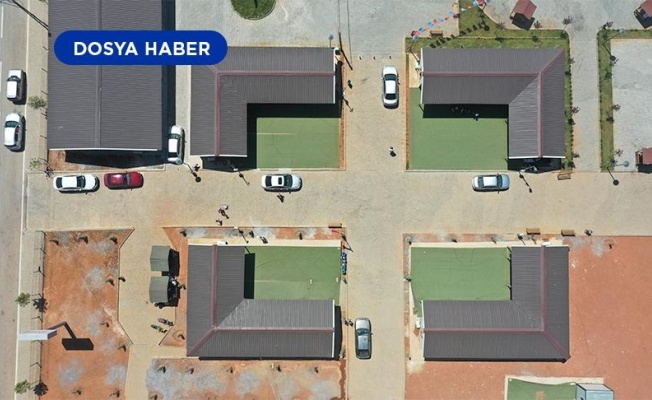 Gaziantep'te 20 bin 500 kalıcı konut ve köy evinin inşaatı s