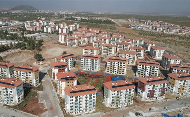 İslahiye'de 17 bloktan oluşan deprem konutları teslime hazır