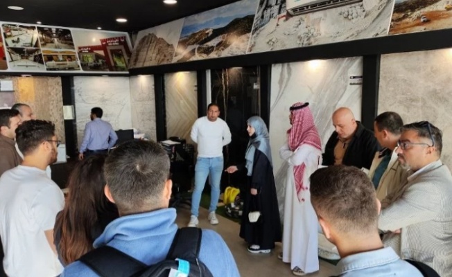 Suudi Arabistan'da görkemli binaları Türk doğal taşları süsleyecek
