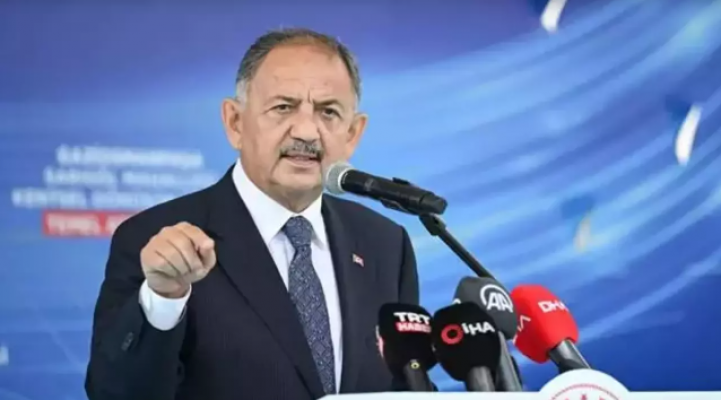 Bakan Özhaseki: Şu anda 500’e yakın hareketli fay hattı var