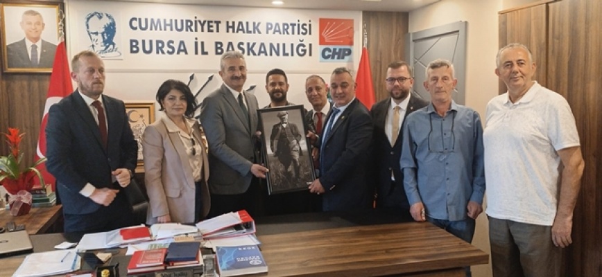 TURAN SANCAĞI TEŞKİLATI VE İNCE MEDYA GRUP'DAN CHP İL BAŞKANI'NA  ZİYARET!