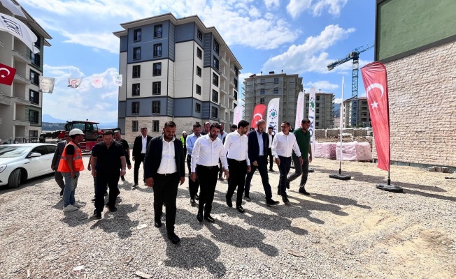 TOKİ Başkanı Sungur, Karabük'te incelemelerde bulundu