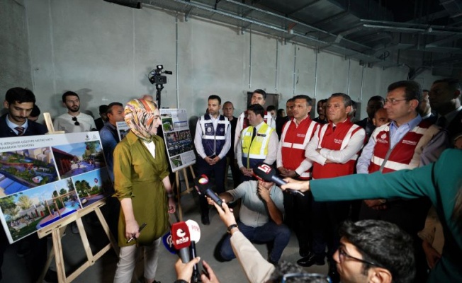 ÖZEL VE İMAMOĞLU, ÜMRANİYE-ATAŞEHİR-GÖZTEPE METRO HATTI’NDA İNCELEMELERDE BULUNDU