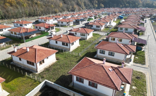Bartın'da baraj için evlerini boşaltan vatandaşlar, yeni yuvalarına kavuştu
