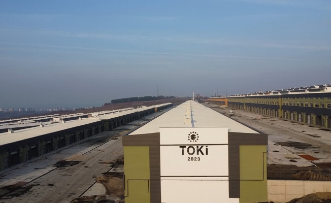 Samsun Toybelen Sanayi Sitesi'nde 1.046 dükkânın teslimatı başladı