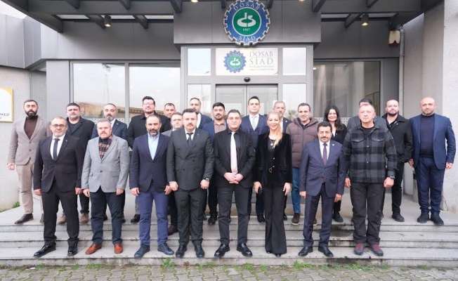 MHP HEYETİNDEN DOSABSİAD'A ZİYARET: İŞ DÜNYASI İLE GÜÇLÜ İSTİŞARE