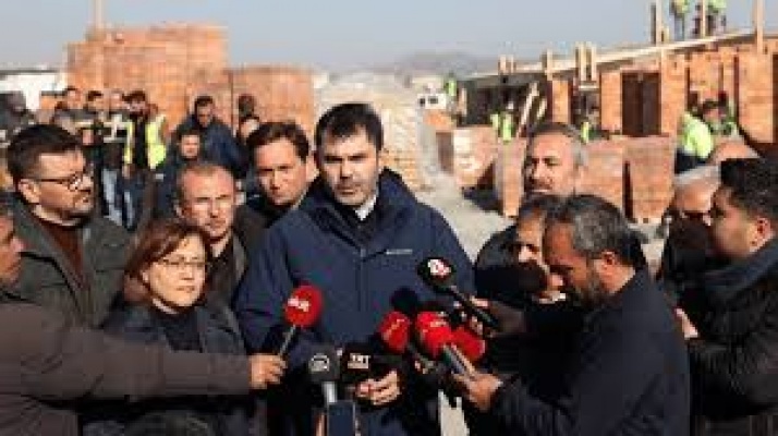 Bakan Kurum ve Başkan Sungur, Gaziantep'te incelemelerde bulundu