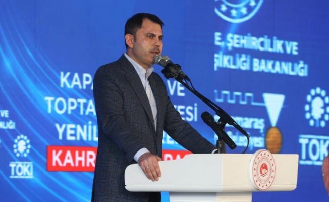 Bakan Kurum: Yıl sonuna kadar 453 bin yuvamızın tamamını bitireceğiz