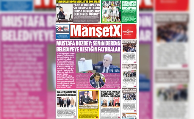 MANŞETX GAZETESİ'NİN 14.YIL 353. ANKARA-BURSA ŞUBAT SAYILARI ÇIKTI!
