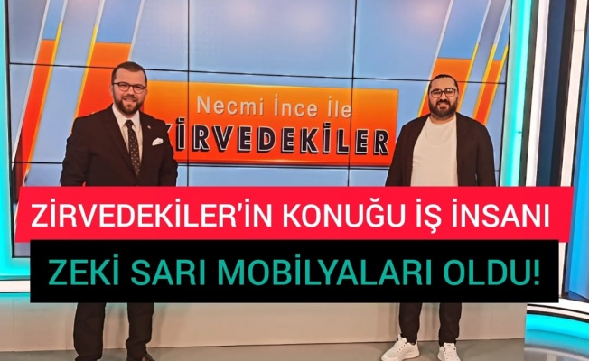 KRT'DE ZİRVEDEKİLER'İN KONUĞU İŞ İNSANI ZEKİ SARI OLDU!