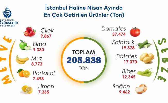 BAHAR AYINDA ÇİLEK VE DOMATES ZİRVEDE
