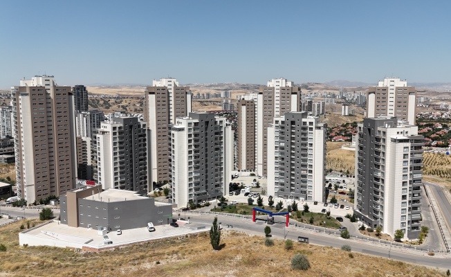 Ankara'nın satılık konut arzı 88 bine yükseldi