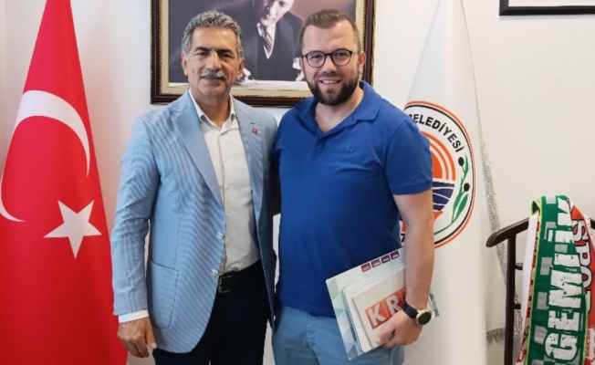 GEMLİK BELEDİYE BAŞKANI ŞÜKRÜ DEVİREN'E İNCE ZİYARET!