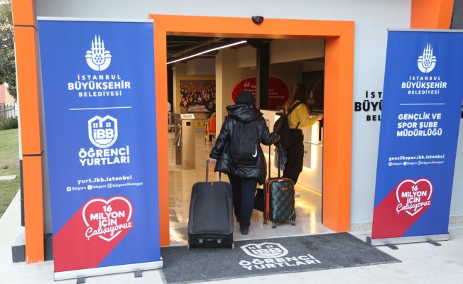 İBB YURTLARI’NA BAŞVURULAR BAŞLIYOR