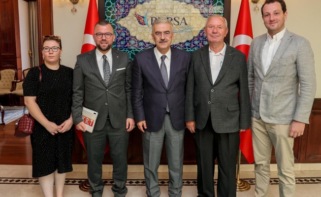 İNCE MEDYA GRUP VE KRT'DEN BURSA VALİSİ EROL AYYILDIZ'A ZİYARET!