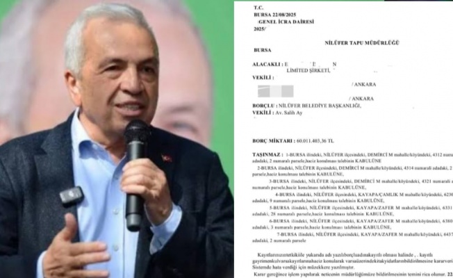 ŞADİ ÖZDEMİR BAŞKAN İLE NİLÜFER BELEDİYESİ İFLAS MI EDİYOR?