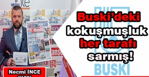 Necmi İnce Yazdı: BUSKİ’DEKİ KOKUŞMUŞLUK HER YERİ SARMIŞ! VARAN (II)