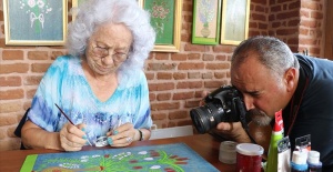 Akaryakıt istasyonunun fotoğraf sevdalısı çalışanı Edirne'nin el sanatlarını geleceğe taşıyor