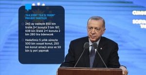 Cumhurbaşkanı Erdoğan, sosyal konut projesini tanıttı