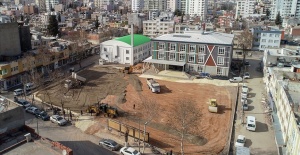 Adıyaman'da depremzede esnaf için "prefabrik çarşı" kuruluyor