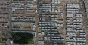 İzmir'deki konteyner kent bu kez deprem bölgesinden gelenler için hazırlanıyor