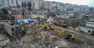 Pazarcık'ta yıkımın yüzde 60'ı tamamlandı, enkazın yüzde 35'i kaldırıldı