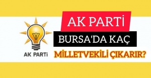 AK PARTİ BURSA'DA KAÇ MİLLETVEKİLİ ÇIKARIR?