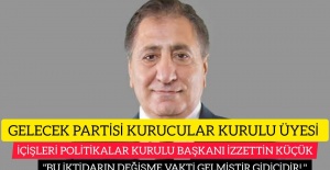 GELECEK PARTİ'Lİ İZZETTİN KÜÇÜK ; "BU İKTİDARIN GİTME VAKTİ GELMİŞTİR,GİDİCİDİR"