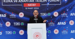 Mehmet Özhaseki: 30 binden fazla afet konutunu hak sahiplerine teslim ettik