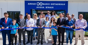 Arsuz Sabancı Ortaokulu AgeSA Binası  Hatay’a Kazandırıldı